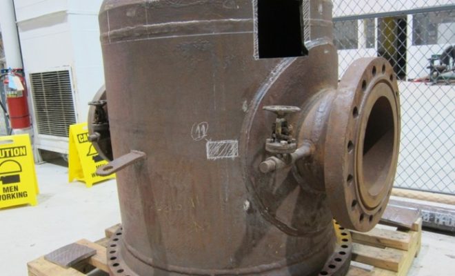 A bp depentanizer reboiler that was taken out of service due to high temperature hydrogen attack (HTHA), and studied in this research.