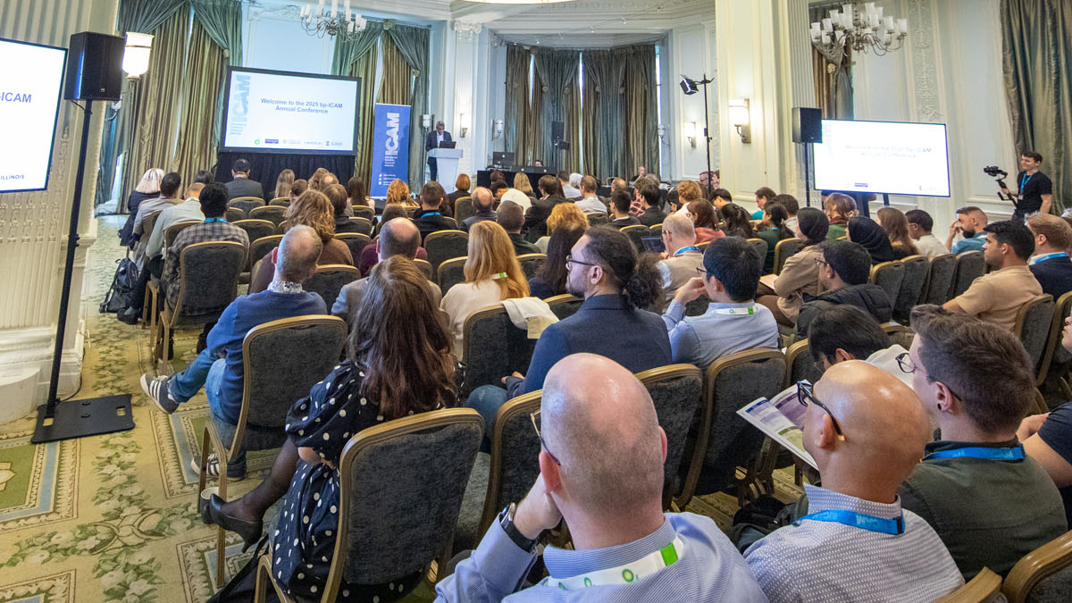 Audience at an ICAM conference