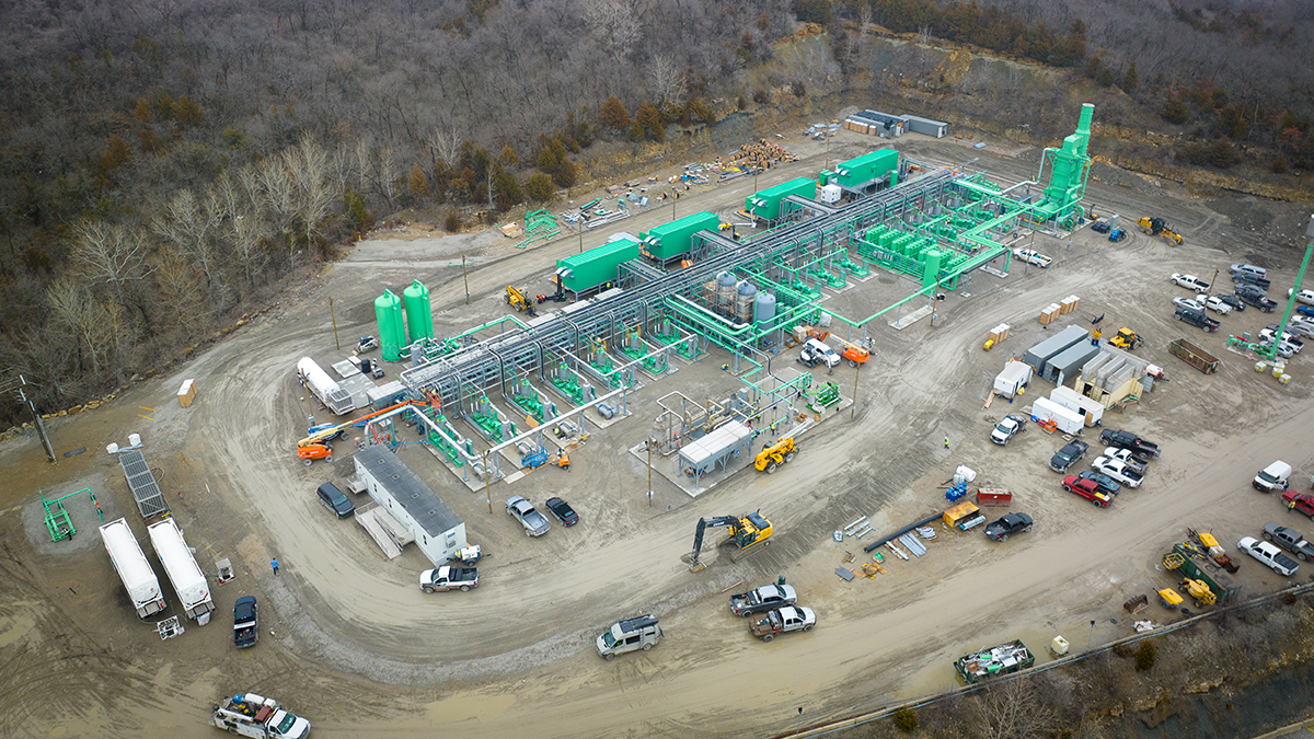 Archaea Energy renewable natural gas (RNG) plant