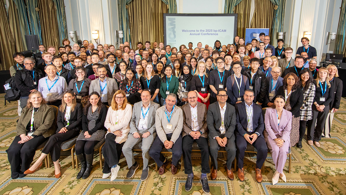 A group photo of ICAM members at our annual conference